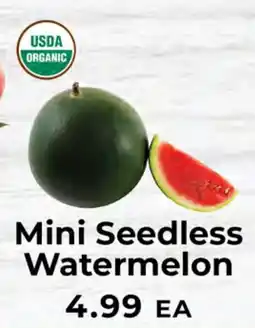 Sunset Foods Mini Seedless Watermelon offer