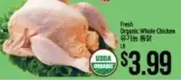 Hmart Fresh Organic Whole Chicken offer