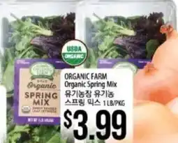 Hmart Organic Farm Organic Spring Mix offer