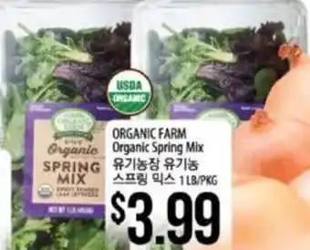 Hmart Organic Farm Organic Spring Mix offer