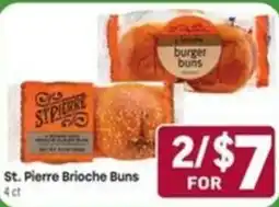 Tony’s Fresh Market St. Pierre Brioche Buns offer