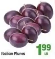 Tony’s Fresh Market Italian Plums offer