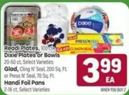 Tony’s Fresh Market Readi Plates or Bowls offer