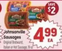 Tony’s Fresh Market Johnsonville Sausages offer