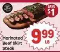 Tony’s Fresh Market Marinated Beef Skirt Steak offer