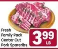 Tony’s Fresh Market Fresh Family Pack Center Cut Pork Spareribs offer