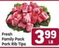 Tony’s Fresh Market Fresh Family Pack Pork Rib Tips offer