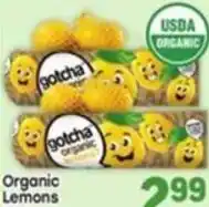 Tony’s Fresh Market Gotcha Organic Lemons offer