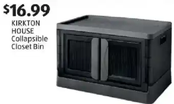 Kirkton House Collapsible Closet Bin