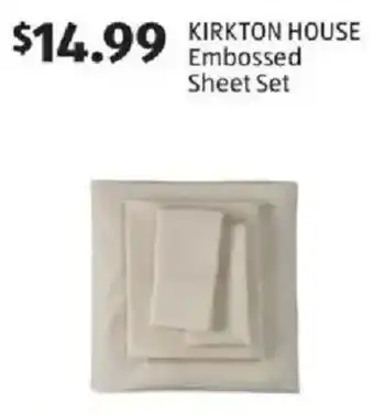 Kirkton House Embossed Sheet Set