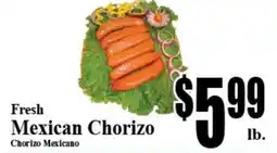 Baja Ranch Fresh Mexican Chorizo offer