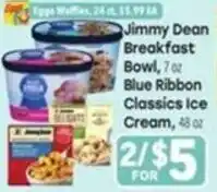 Tony’s Fresh Market Jimmy Dean Breakfast Bowl offer