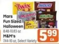 Tony’s Fresh Market Mars Fun Sized Halloween offer