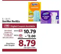 Harris Teeter Swiffer Refills offer