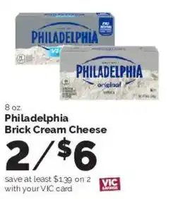 Harris Teeter Philadelphia brick cream cheese offer