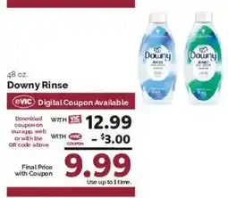 Harris Teeter Downy Rinse offer