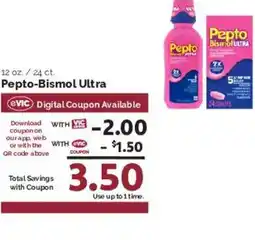 Harris Teeter Pepto Bismol Ultra offer