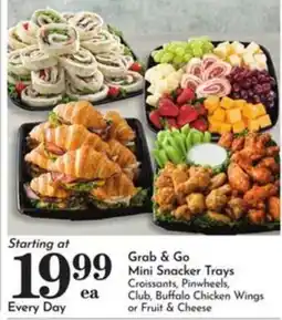Pavilions Grab & Go Mini Snacker Trays offer