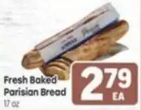 Tony’s Fresh Market Fresh Baked Parisian Bread offer