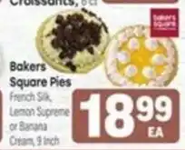 Tony’s Fresh Market Bakers Square Pies offer