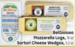 Tony’s Fresh Market BelGioioso Mozzarella Logs offer