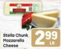 Tony’s Fresh Market Stella Chunk Mozzarella Cheese offer