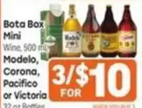 Tony’s Fresh Market Bota Box Mini Wine offer