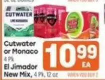 Tony’s Fresh Market Cutwater or Monaco offer