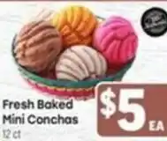 Tony’s Fresh Market Fresh Baked Mini Conchas offer