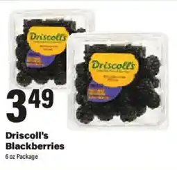 Big Y Driscoll's Blackberries offer