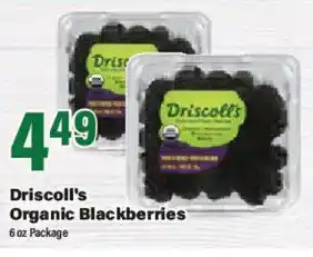 Driscoll's Organic Blackberries