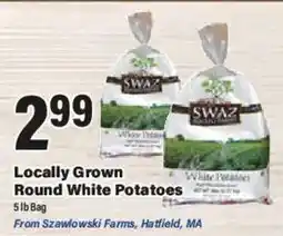 Big Y Swazowski Farms round white potatoes offer
