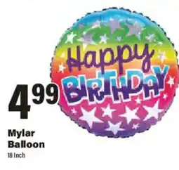 Big Y Mylar Balloon offer