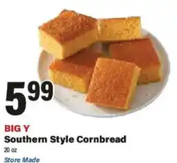 Big Y Big Y Southern Style Cornbread offer