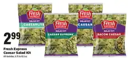 Big Y Fresh Express Caesar Salad Kit offer