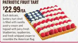 Central Market Patriotic Fruit Tart offer