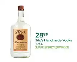Publix Tito's Handmade Vodka offer