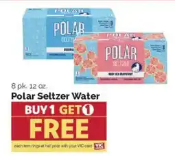 Harris Teeter Polar Seltzer Water offer