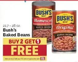 Harris Teeter Bush's Baked Beans offer