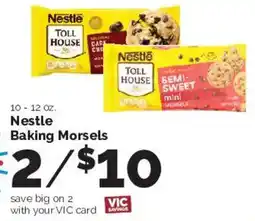 Harris Teeter Nestle baking morsels offer
