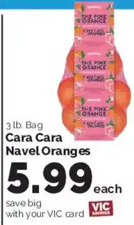 Harris Teeter Cara Cara Navel Oranges offer