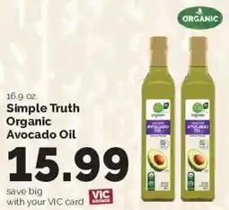 Harris Teeter Simple Truth Organic Avocado Oil offer