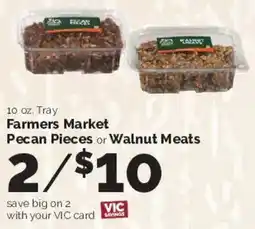 Harris Teeter Farmers Market Pecan Pieces or Walnut Meats offer