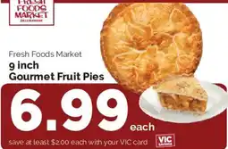 Harris Teeter Fresh Foods Market Gourmet Fruit Pies offer