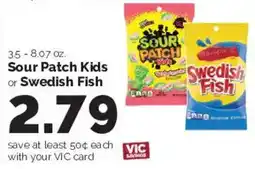 Harris Teeter Sour Patch Kids or Swedish Fish offer