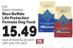 Harris Teeter Blue Buffalo Life Protection Formula Dog Food offer