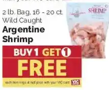 Harris Teeter Argentine Shrimp offer