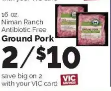 Harris Teeter Niman Ranch Ground Pork offer