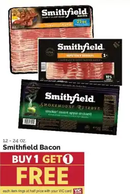 Harris Teeter Smithfield Bacon offer