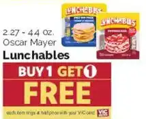 Harris Teeter Oscar Mayer Lunchables offer